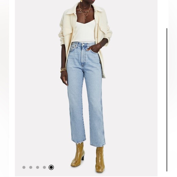 AEYDE  kitten heels Molly ankle boots with stripes of Croc- Embossed  NWOB - Picture 5 of 12